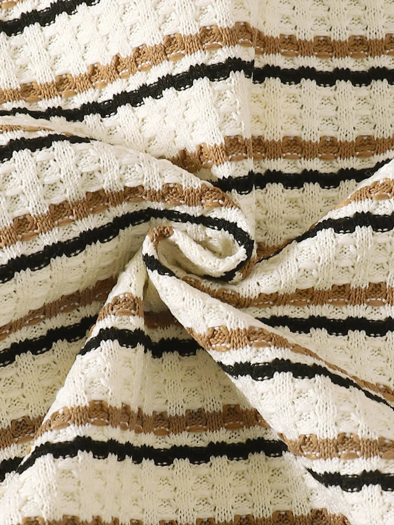 Striped Polo and Pants Set