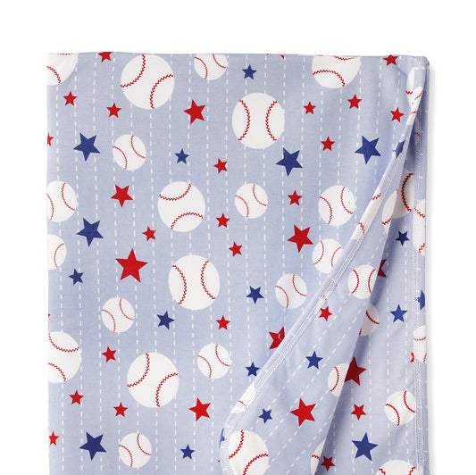 Grand Slam Bamboo Stroller Blanket