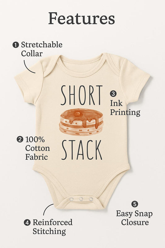 Corgi Cotton Baby Bodysuit