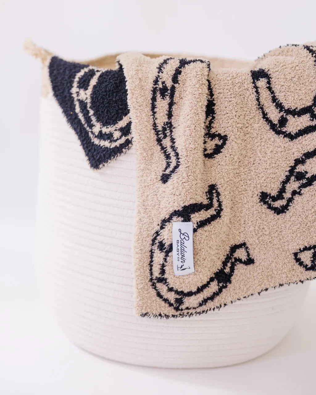 Saddle Down Cotton Baby Blanket