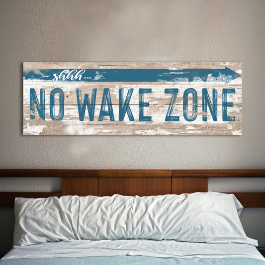 No Wake Zone Lakehouse Canvas