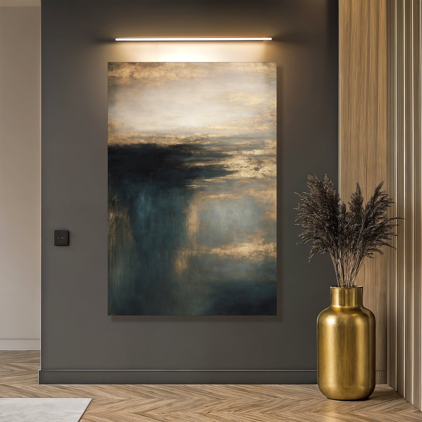 Cloudscape Glimmer Sky Canvas