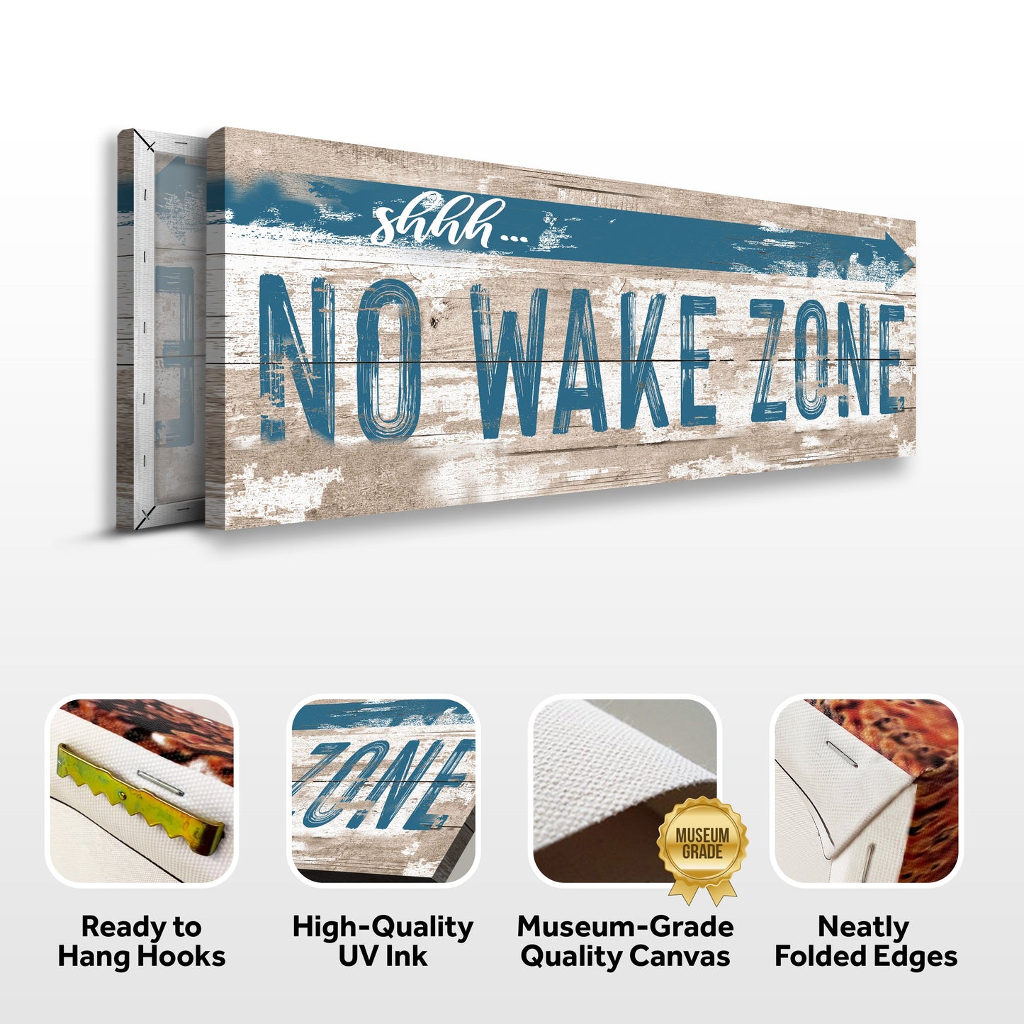 No Wake Zone Lakehouse Canvas
