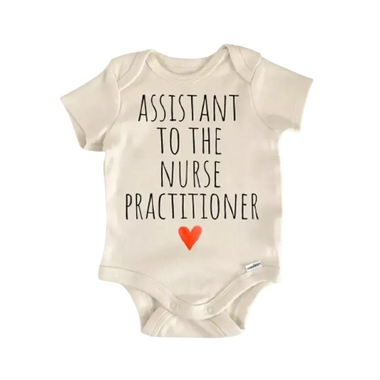 Nurse Practitioner Cotton Baby Bodysuit