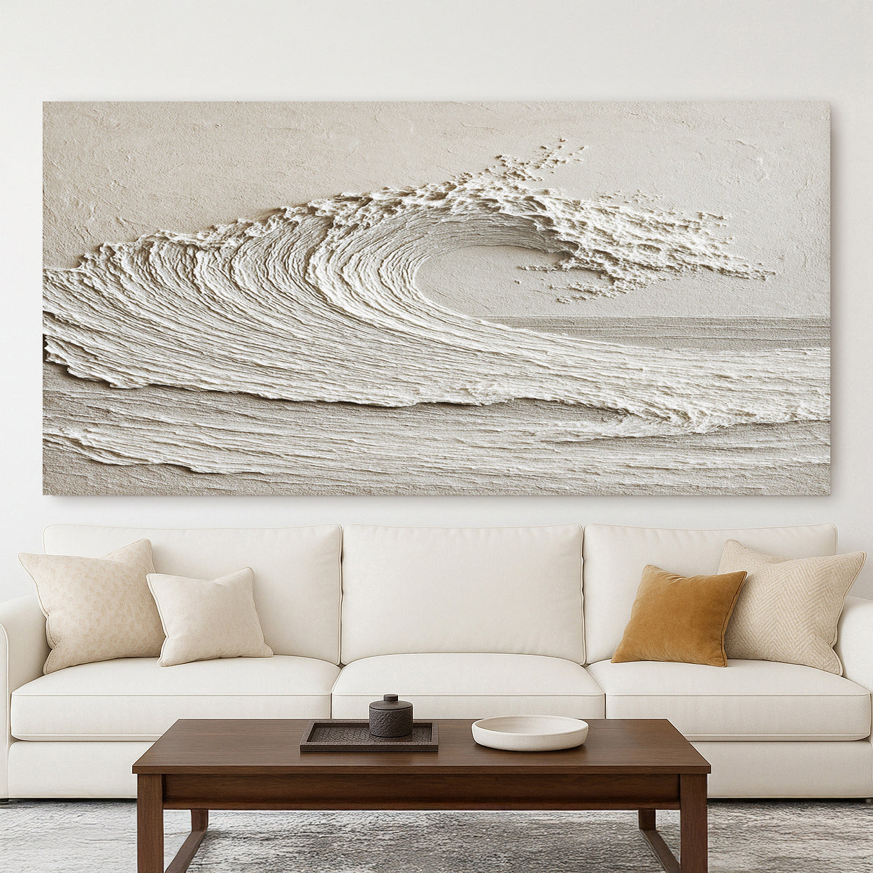 Quiet Lines Minimalist Canvas