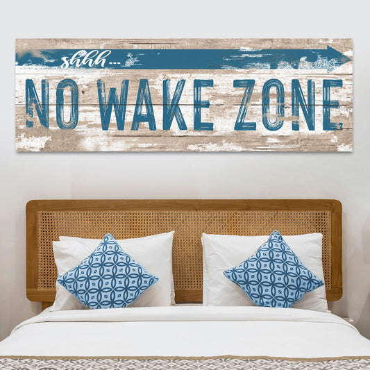 No Wake Zone Lakehouse Canvas