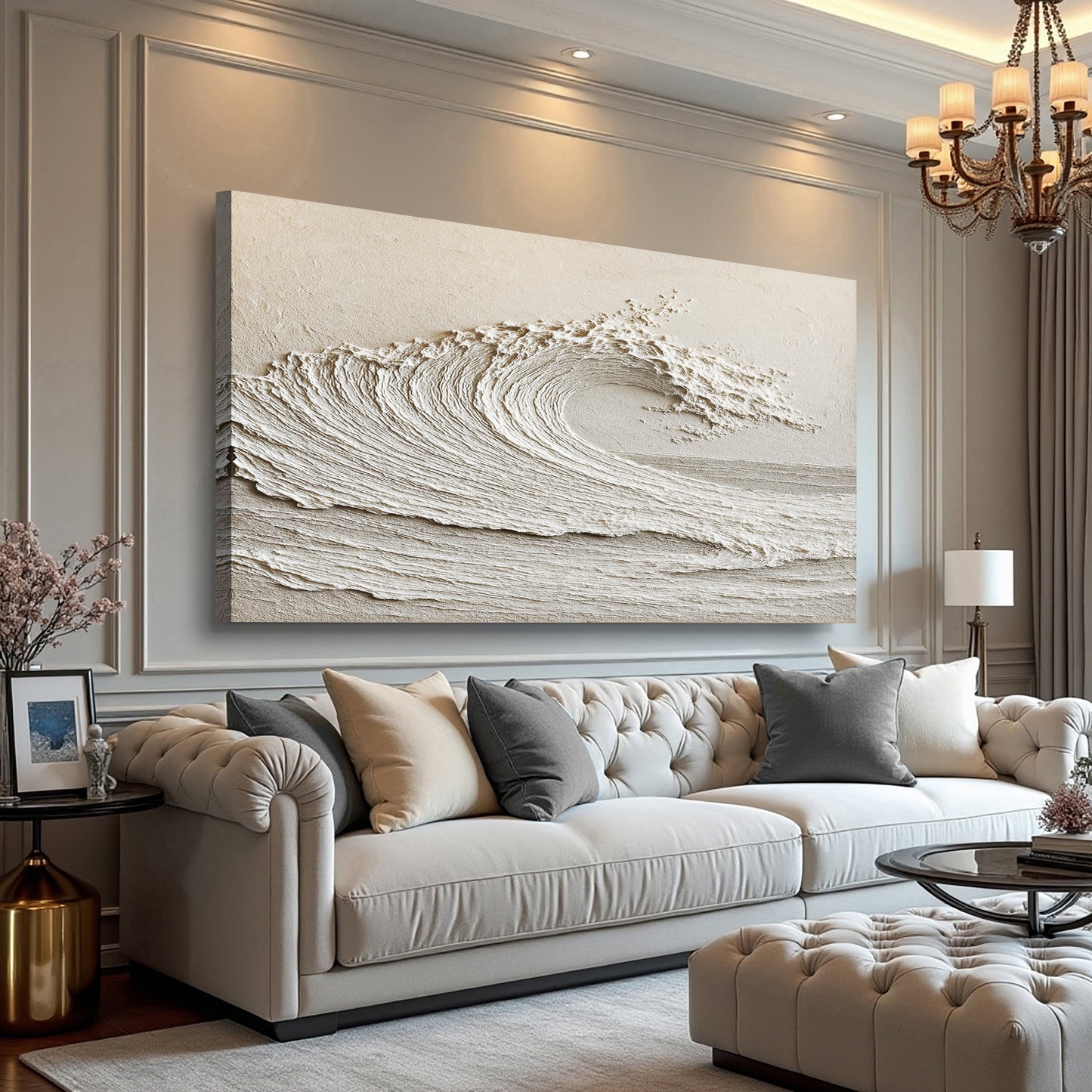 Quiet Lines Minimalist Canvas