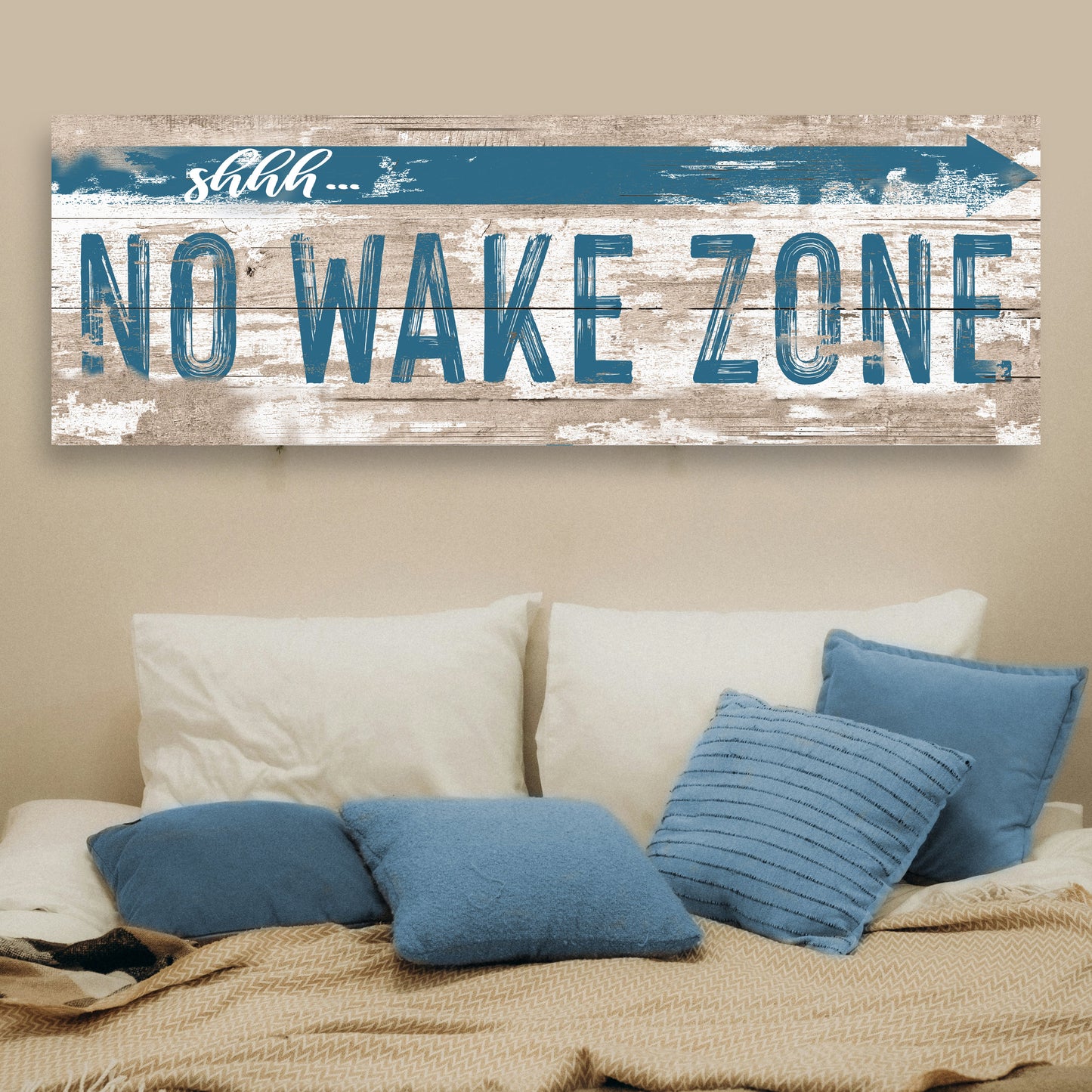 No Wake Zone Lakehouse Canvas