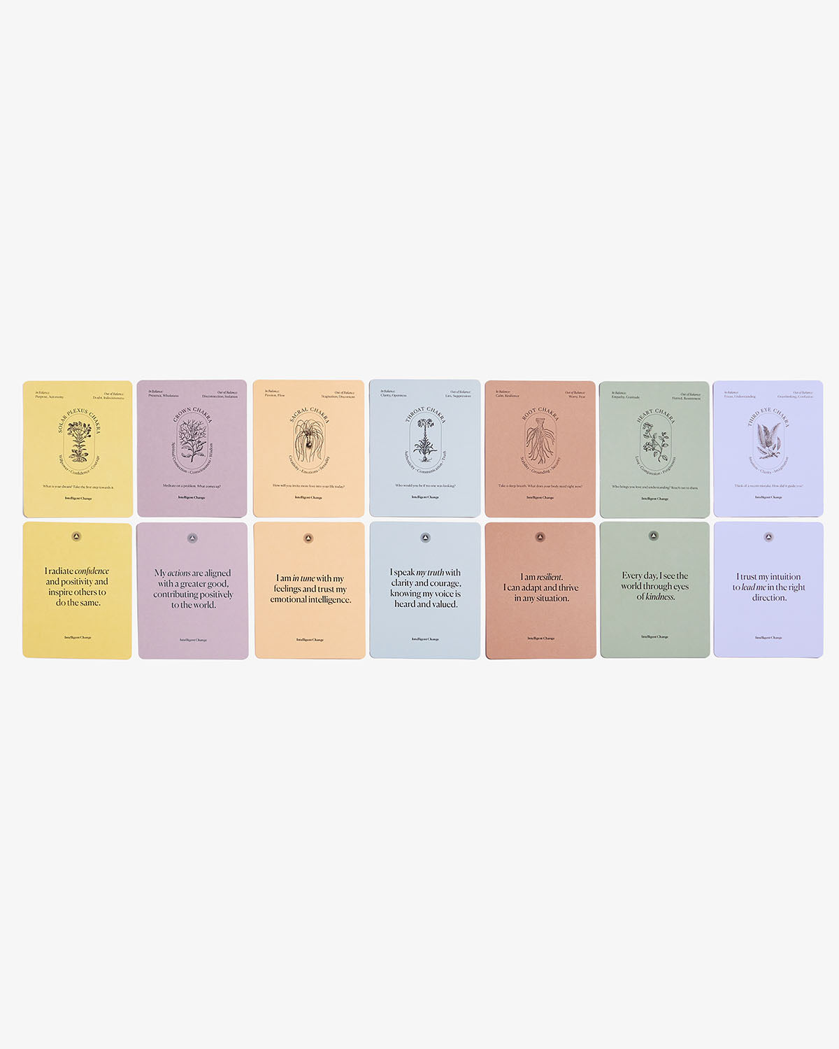Chakra Affirmation Card Deck