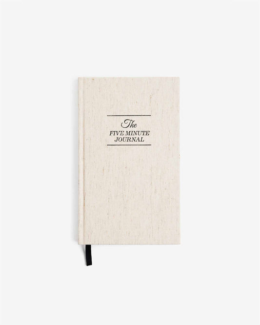 The Five Minute Journal in Linen