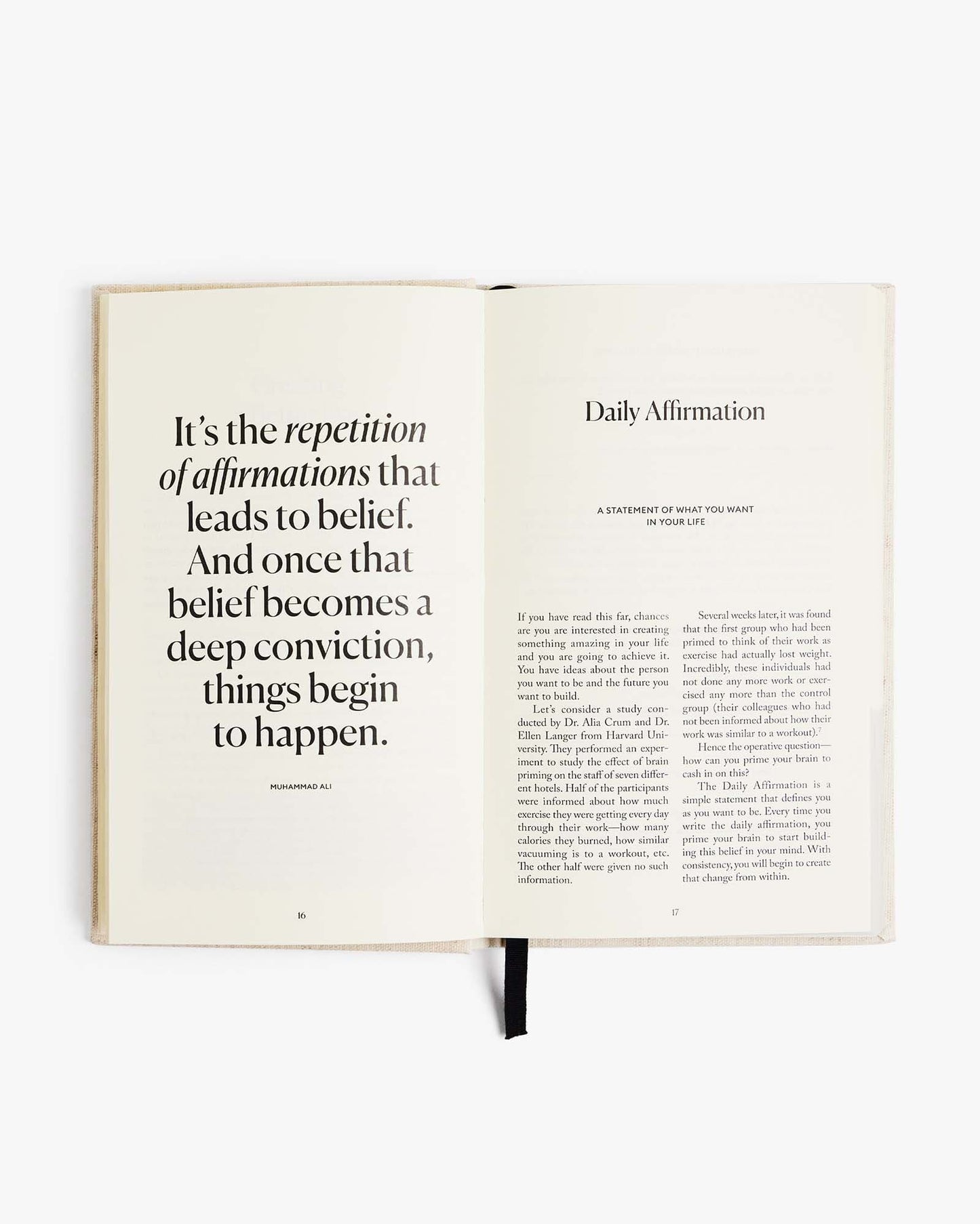 The Five Minute Journal in Linen