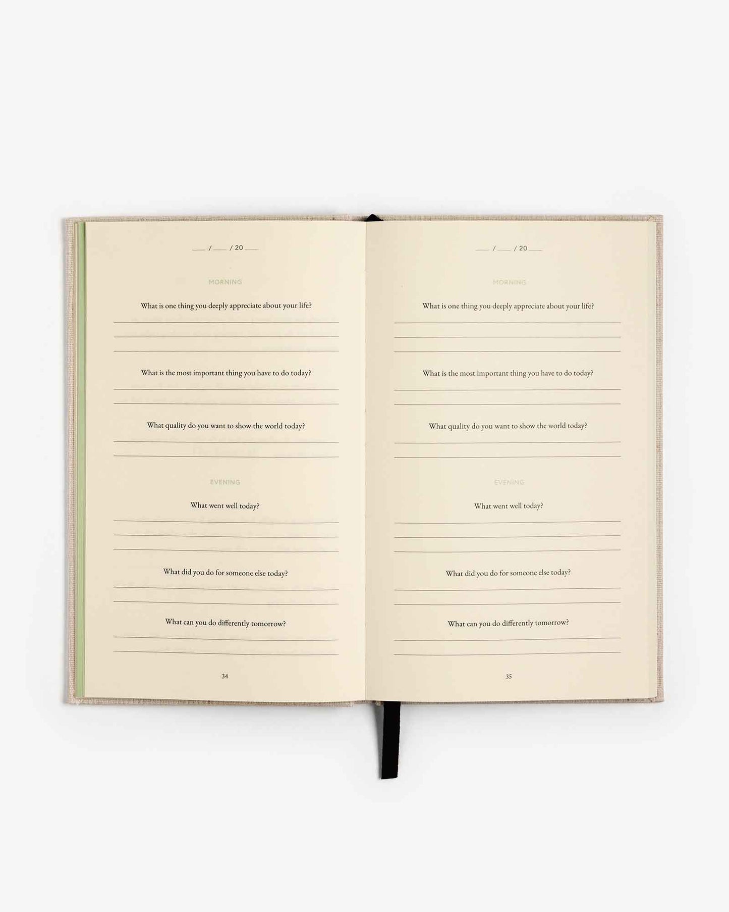 The Three Question Journal in Sage