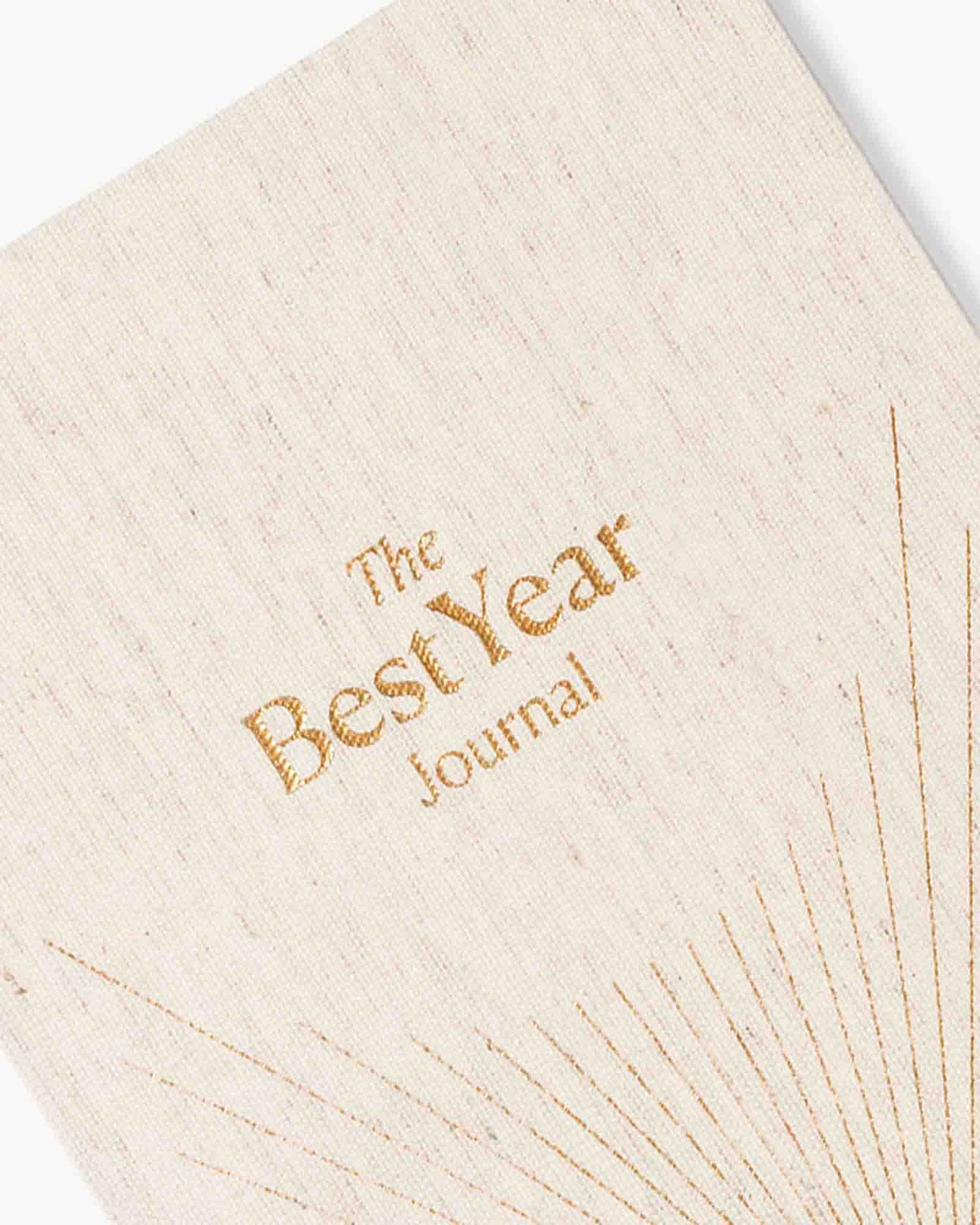Best Year Journal in Oat Linen