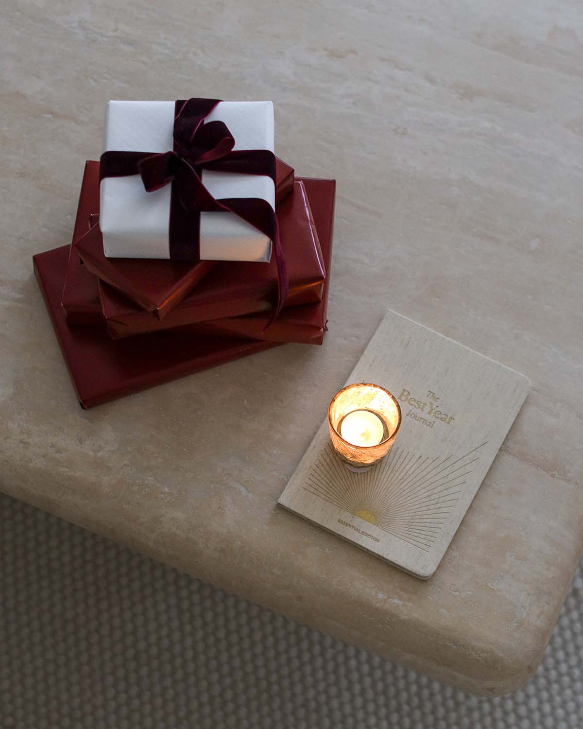 Best Year Journal in Oat Linen