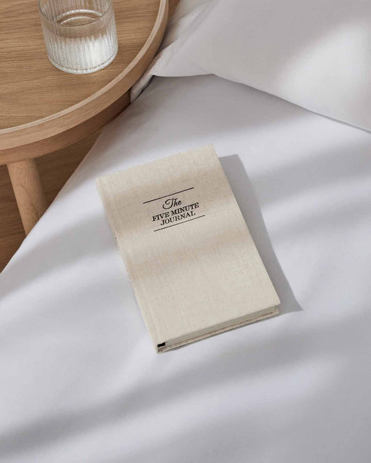 The Five Minute Journal in Linen