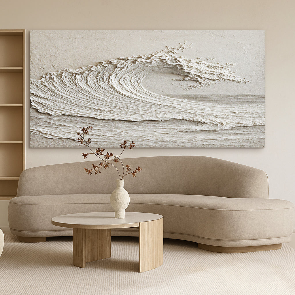 Quiet Lines Minimalist Canvas
