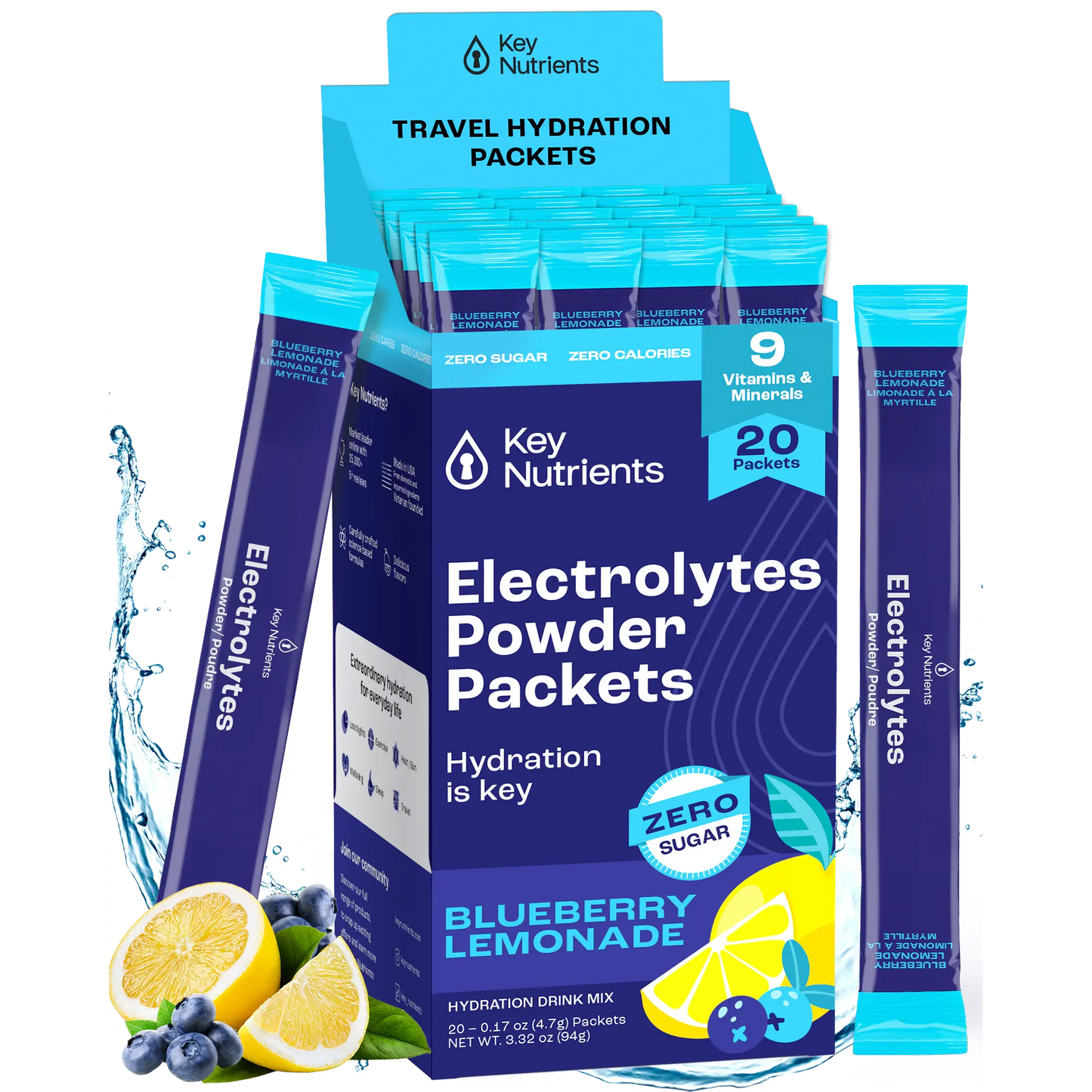 Sugar-Free Electrolyte Recovery Powder