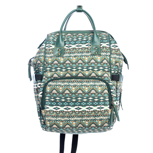 Mirage Leather Diaper Bag