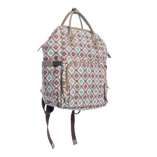 Payson Hill Leather Diaper Bag