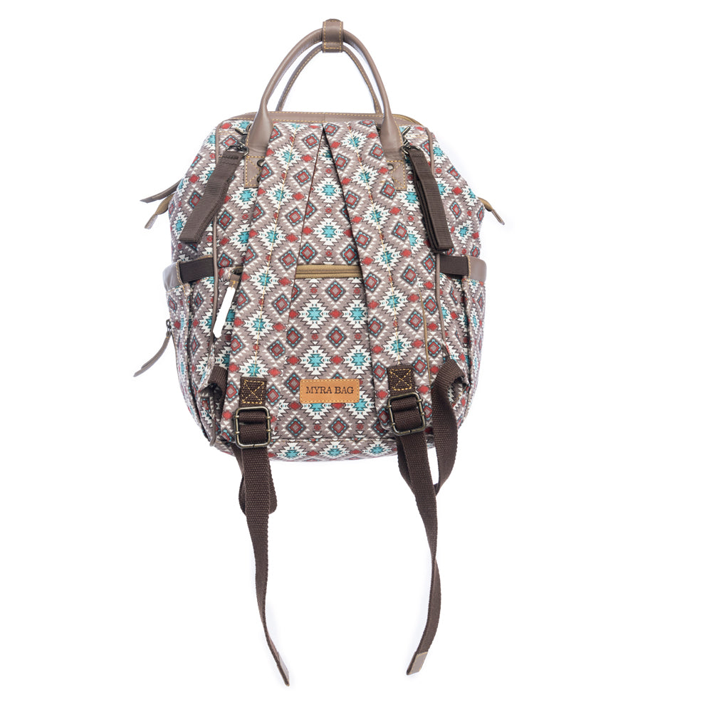 Payson Hill Leather Diaper Bag