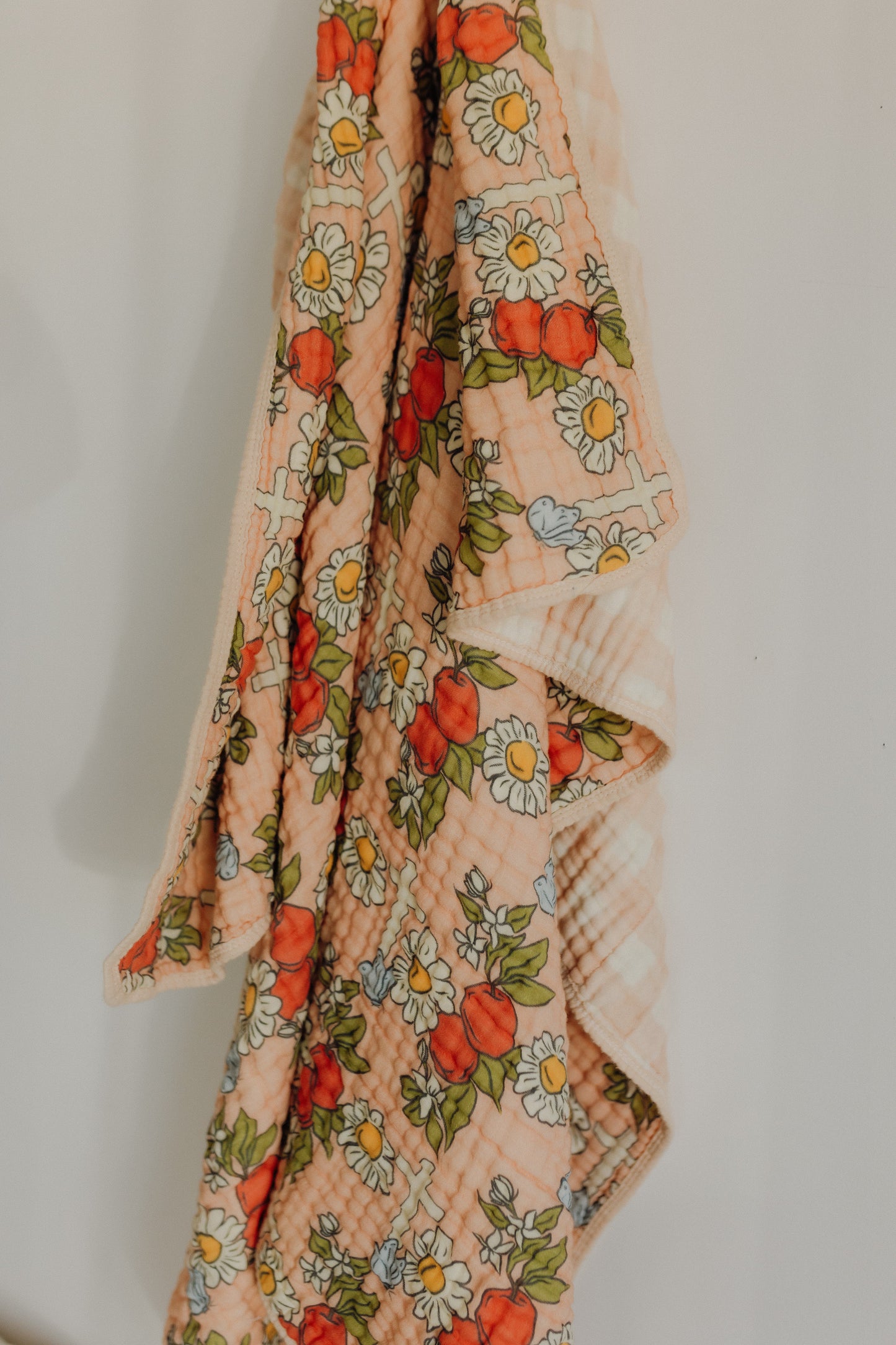 Garden of Eden Muslin Baby Blanket
